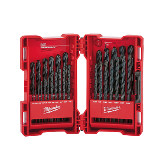 Milwaukee THUNDERBOLT 29 Piece Black Oxide Drill Bit Set