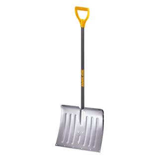 True Temper 18 Inch Aluminum Snow Shovel with D-Grip