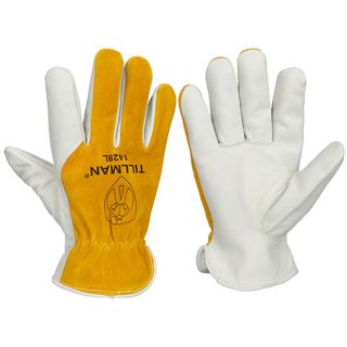 Tillman 1428 Top Grain/Split Cowhide Back with Seamless Forefinger Drivers Gloves