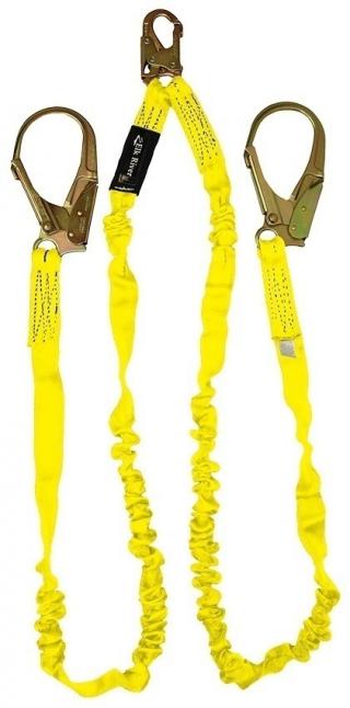 Elk River NoPac Twin Leg Lanyard with Rebar Hooks