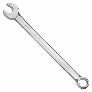 Jonard 7/16 Inch Combo Wrench with Open End and Fixed Box End