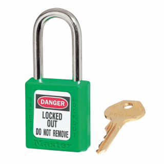 Master Lock Green Safety Padlock