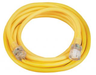 10/3 SJTW Extension Cord, 25 Foot