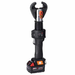 Huskie Tools SLA 6 Ton Inline Crimping and Cutting Tool with Interchangable Heads 