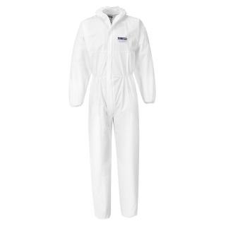 Portwest BizTex Microporous Coverall Type 5/6 White ST40 