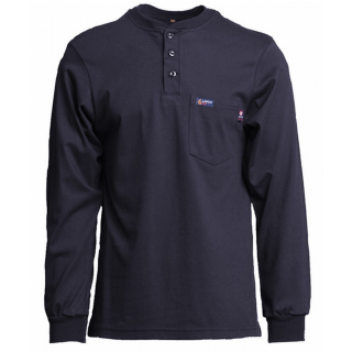 Lapco FR Henley Tee -  Navy