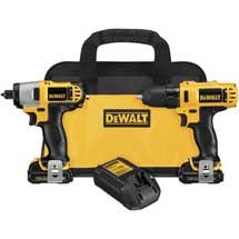 Dewalt 12V MAX Drill/Driver and Impact Driver Combo Kit