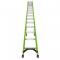 Little Giant Ladders Hyperlite Fiberglass Extension Ladders with Cable Hooks