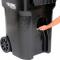 Global Industrial 95 Gallon Mobile Trash Container