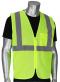 PIP ANSI Type R Class 2 Lime Dual Sized Zipper Mesh Vest