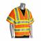 PIP ANSI Type R Class 3 FR Treated Orange Two-Tone Mesh Vest