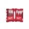 Milwaukee 6 Inch Flat Boring Bit 8 Piece Universal Set