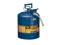 Justrite Type 2 AccuFlow Steel Safety Can 5/8 Inch Hose - 5 Gal