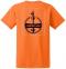 Custom Company Logo Hi-Vis Orange T-Shirt