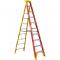 Werner Type 1A Fiberglass Leaning Ladder