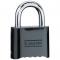 Master Lock 178BLK 2 Inch (51mm) Resettable Combination Zinc Die-Cast Padlock