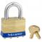 Master Lock 1-3/4 Inch (44mm) Laminated Brass Pin Tumbler Padlock