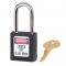 Master Lock 410 1-1/2 Inch (38mm) Zenex Thermoplastic Safety Padlock with 1-1/2 Inch (38mm) Shackle