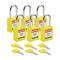 Brady Velocity Nylon Safety Lockout Padlocks 6 Pack