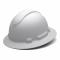 Pyramex Ridgeline Full Brim Hard Hat with 4 Point Ratchet Suspension