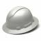 Pyramex Ridgeline Full Brim Hard Hat with 4 Point Ratchet Suspension