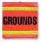 Grounds Flag- 16"