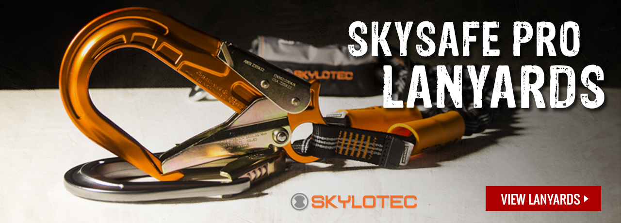 Fall protection lanyards from Skylotec at GME Supply