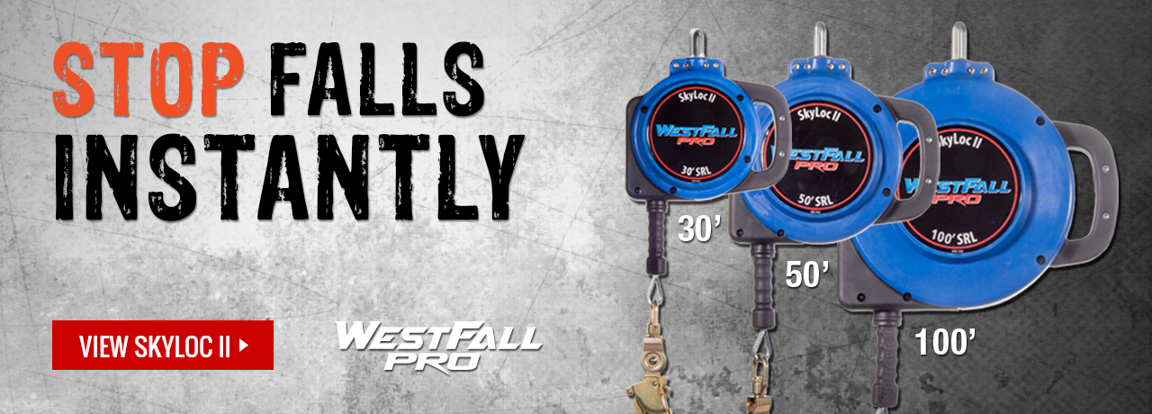 WestFall Pro skyloc II self-retracting lifeline at GME Supply