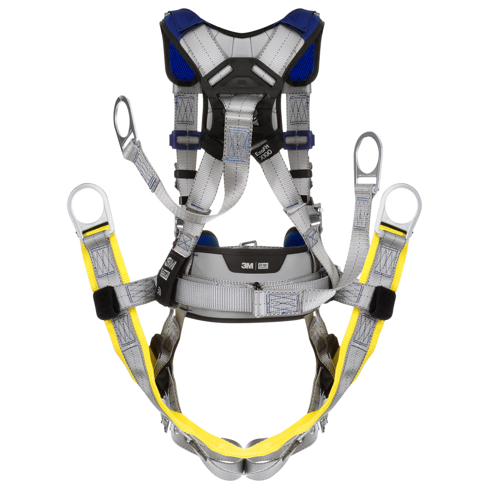 3M DBI-SALA ExoFit X100 Comfort Oil & Gas Climbing/Suspension Safety Harness from GME Supply