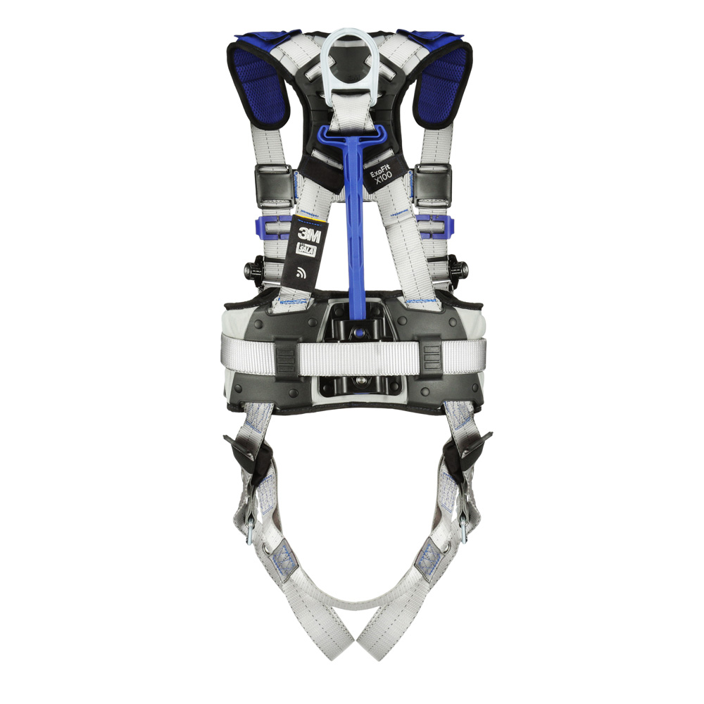 3M DBI-SALA ExoFit X100 Comfort Construction Positioning Safety Harness (Tongue and Buckle Legs) from GME Supply