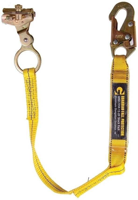 Guardian Fall Protection Rope Grab with Lanyard from GME Supply