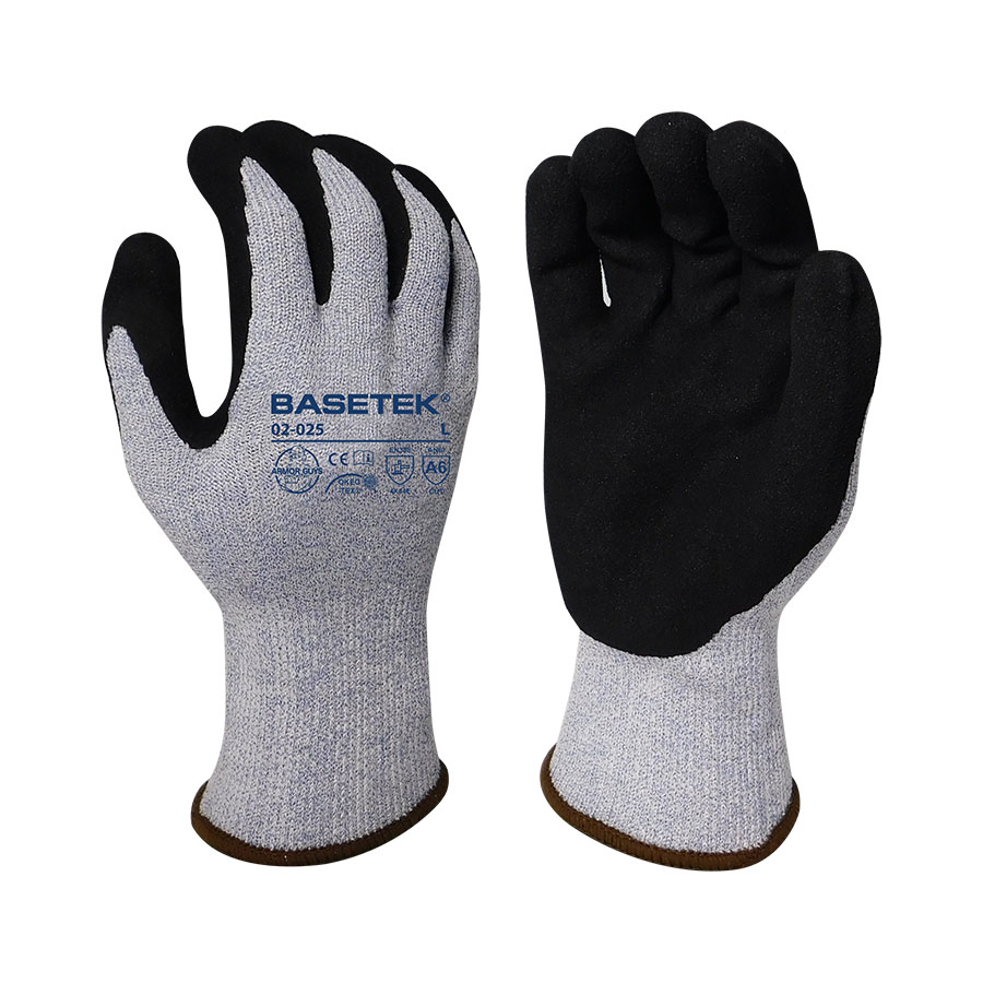 Armor Guys Basetek Cut Level 6 HDPE Coated Gloves from GME Supply