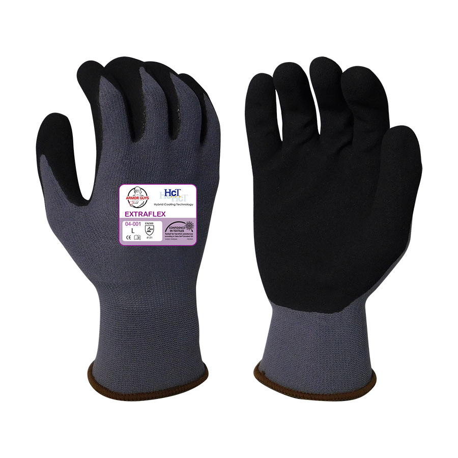 Armor Guys Extraflex ANSI Abrasion 3 Nitrile Coated Gloves from GME Supply