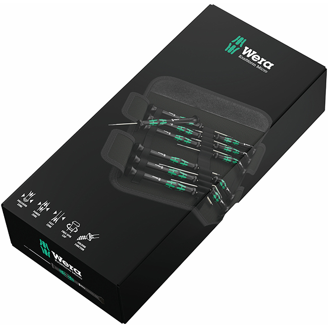 Wera Tools Kraftform Micro Precision Screwdriver Set from GME Supply