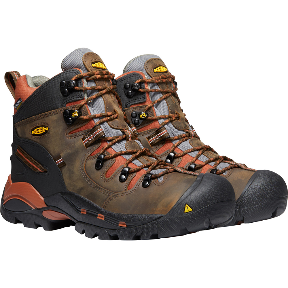 Keen Men's Pittsburgh 6 Inch Waterproof Boot (Soft Toe) from GME Supply