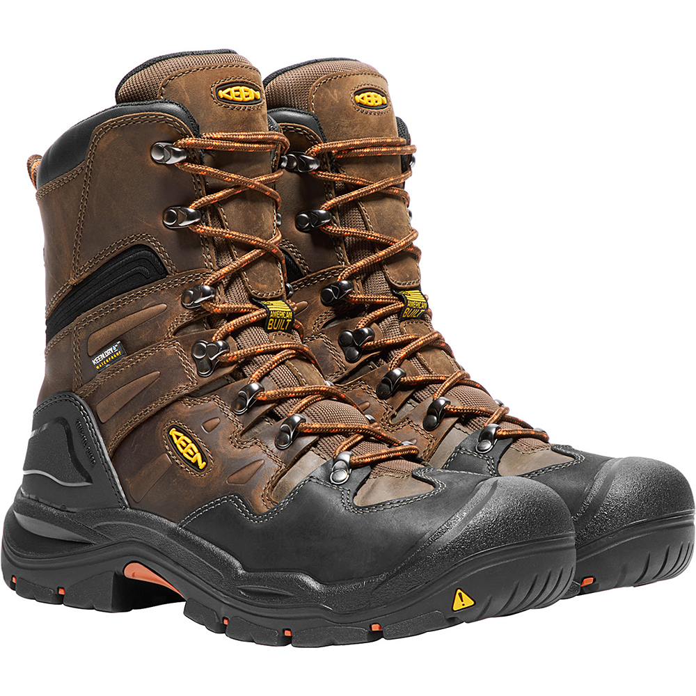 Keen Men's Coburg 8 Inch Waterproof Boot with Steel Toe from GME Supply