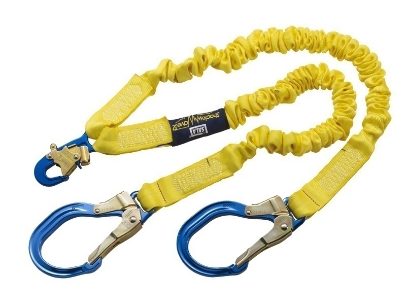 3M DBI Sala ShockWave2 Twin Leg Lanyard with Aluminum Connectors from GME Supply