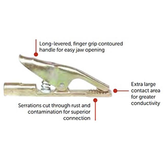 Jackson Safety Welding Ground Clamps with 1-5/8 Inch Jaw Opening  from GME Supply