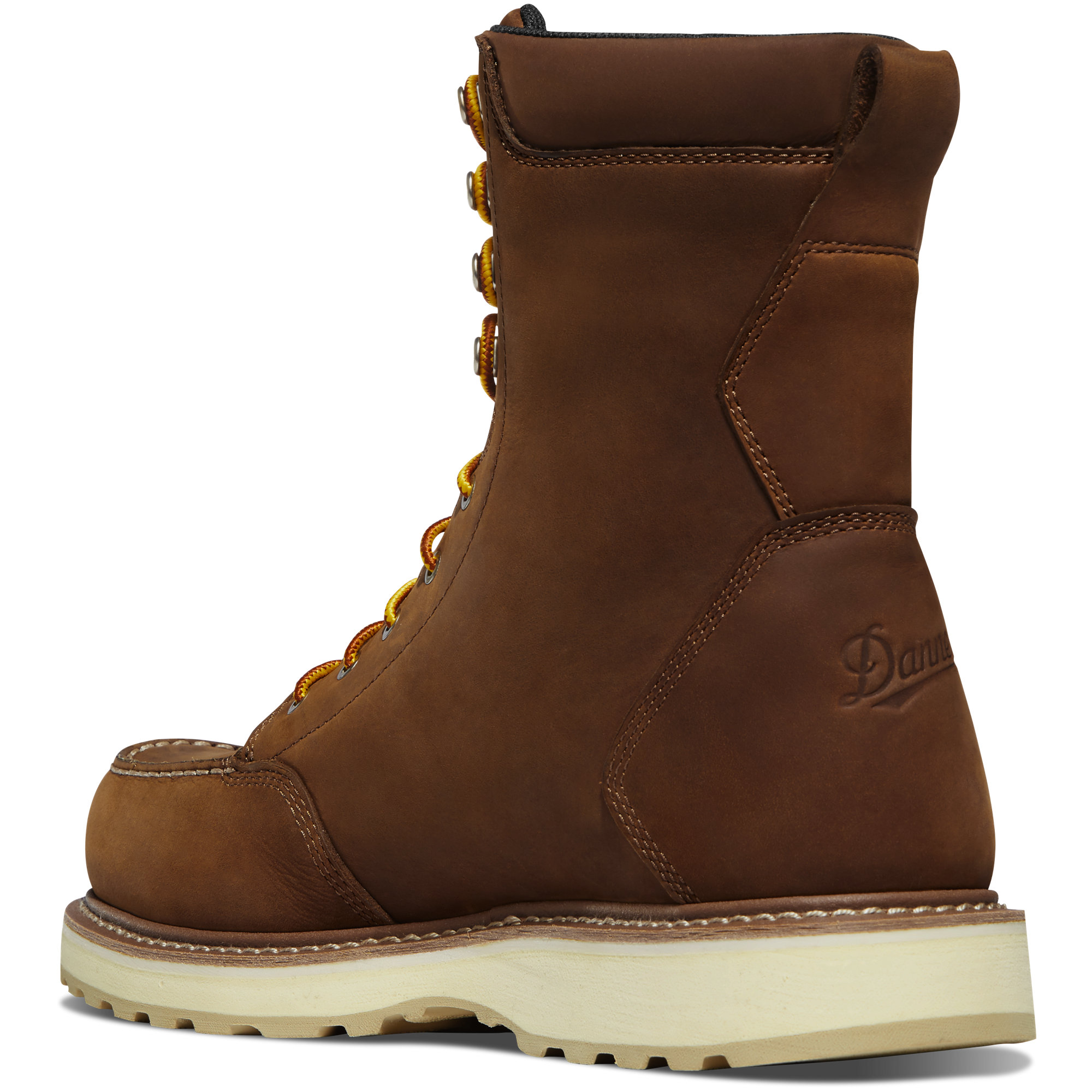 Danner Cedar River 8 Inch Brown Work Boots with Aluminum Toe from GME Supply