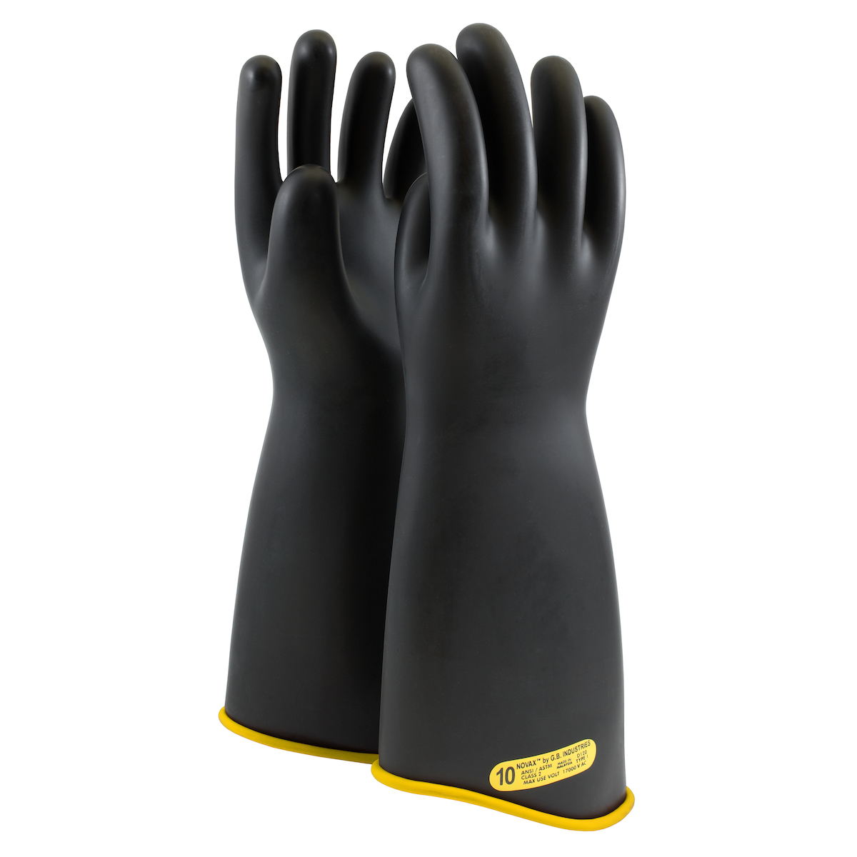 PIP Class 2 Rubber Insulating Glove with Contour Cuff from GME Supply