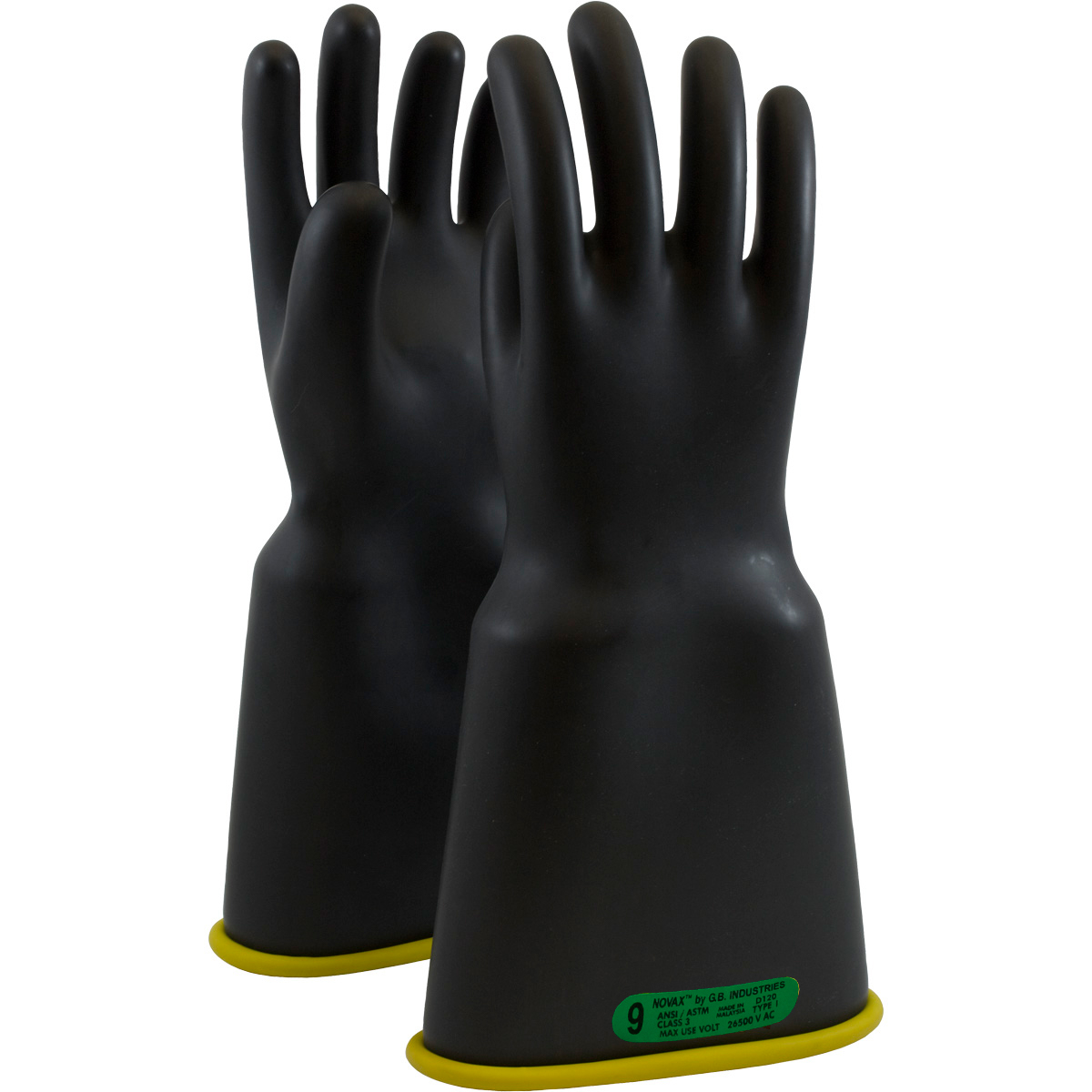 PIP Novax Class 3 Rubber Insulating Glove with Bell Cuff  from GME Supply