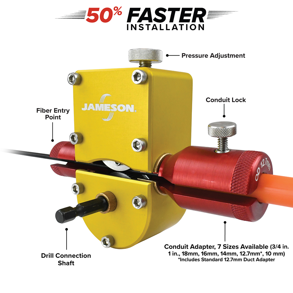 Jameson Flat Drop Fiber Driver Set from GME Supply