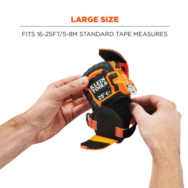 Ergodyne Squids 3770 Large Tape Measure Holder with Belt Clip from GME Supply