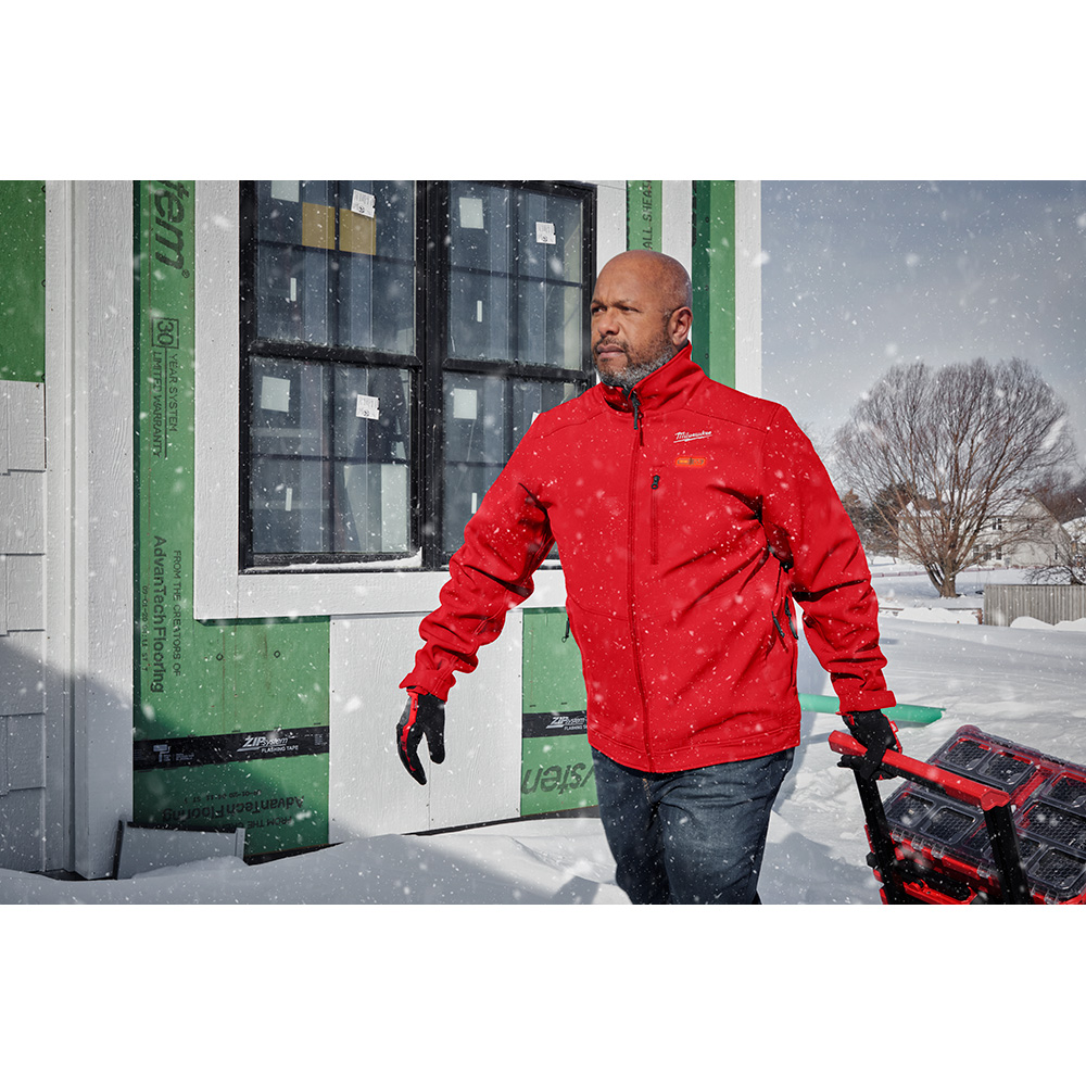 Milwaukee M12 Red Heated TOUGHSHELL Jacket Kit from GME Supply