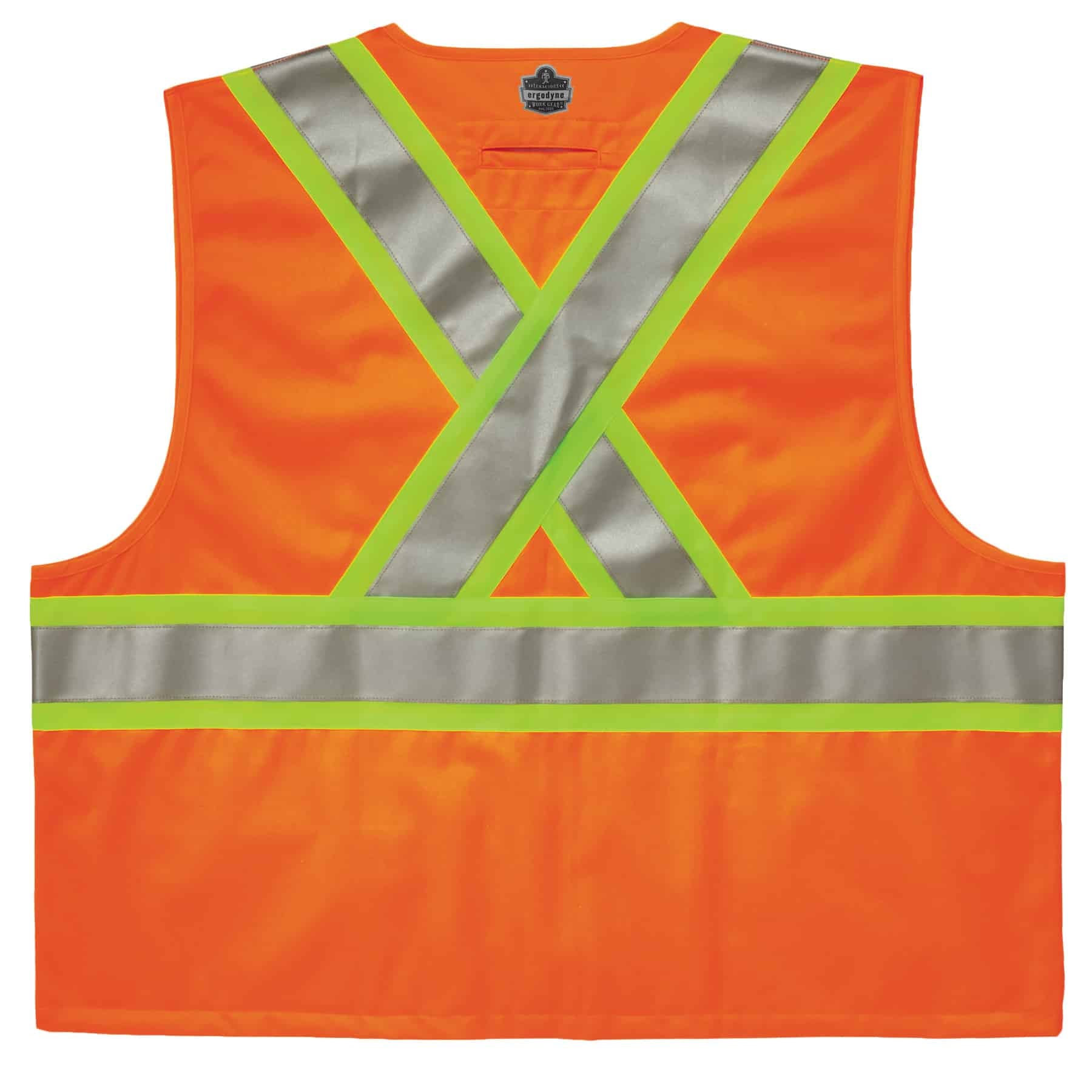 Ergodyne Two-Tone X-Back Safety Vest - Type R, Class 2, Zipper from GME Supply