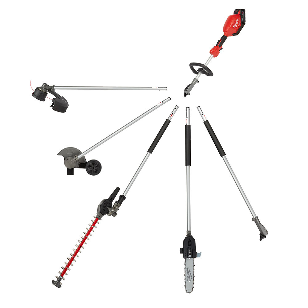 Milwaukee M18 FUEL 10 Inch Pole Saw Kit with QUIK-LOK Attachment Capability from GME Supply