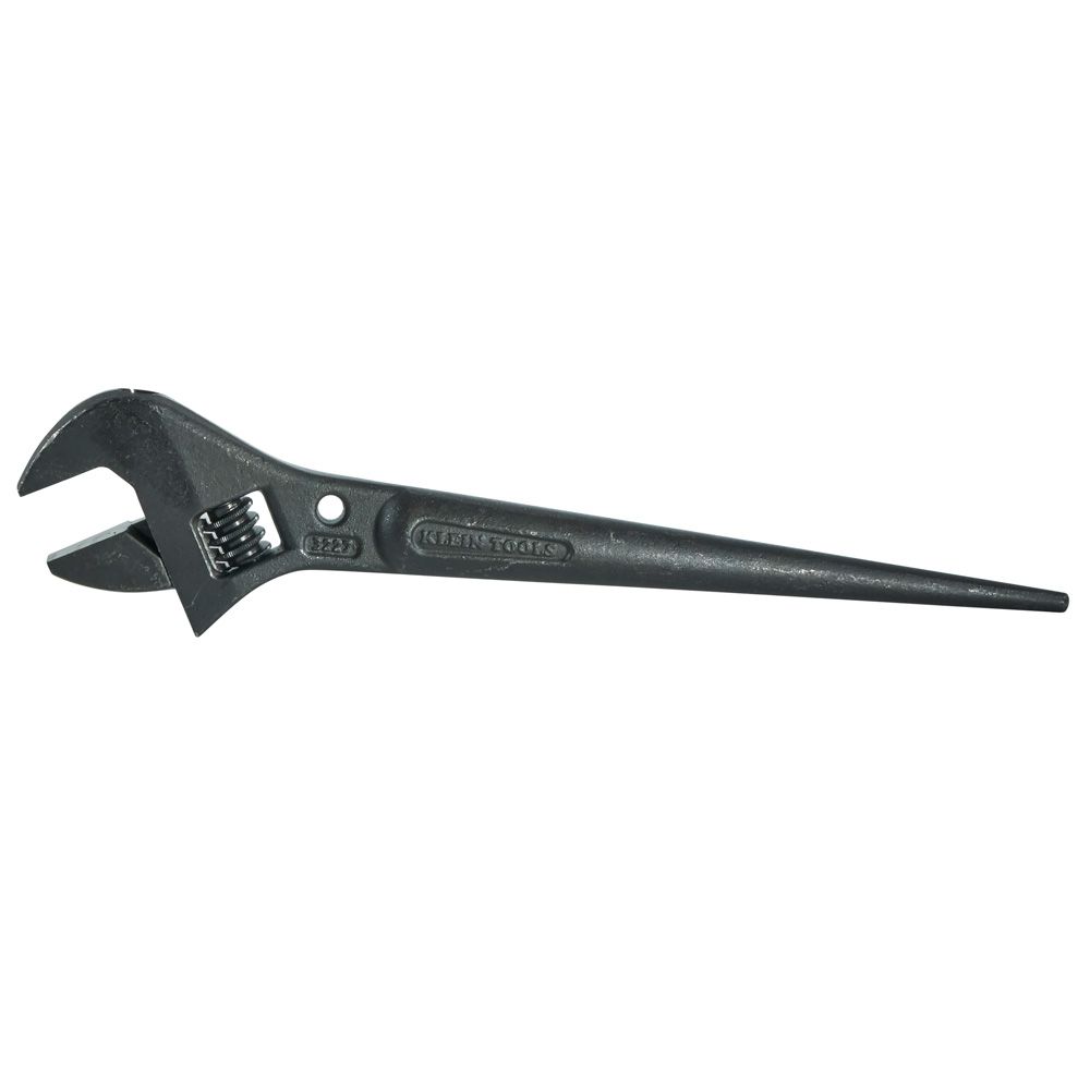 Klein Tools 3227 10 Inch Adjustable Head Construction Spud Wrench from GME Supply