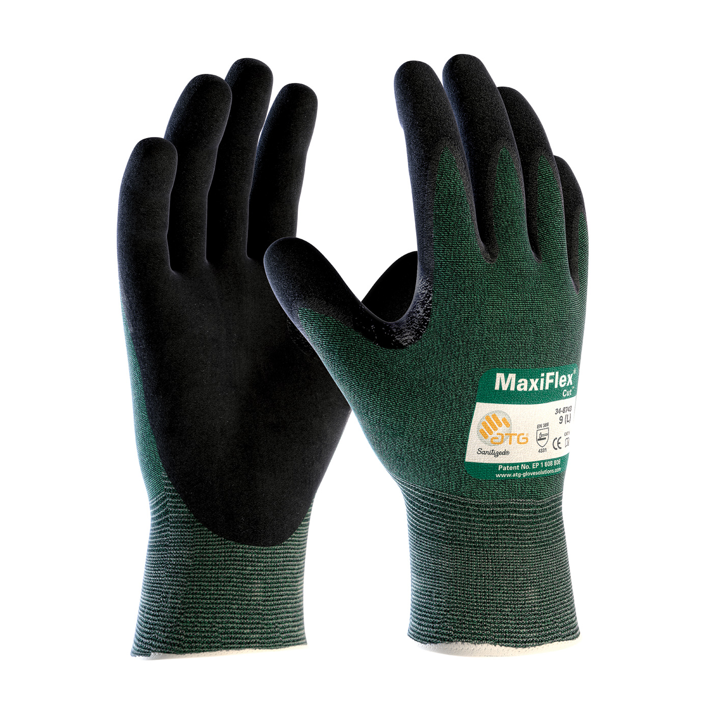 MaxiFlex Nitrile Coated A2 Cut Level Gloves from GME Supply