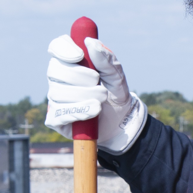 HexArmor Chrome SLT 4061 Goatskin Leather Palm Glove A5 Cut from GME Supply