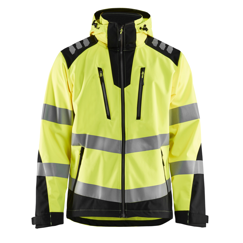 Blaklader Hi-Vis Softshell Jacket from GME Supply